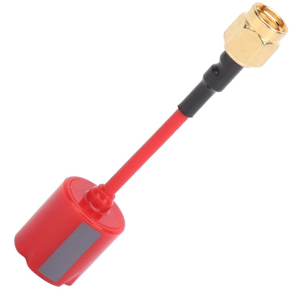 5,8 GHz 2,8 dBi høyeffektsantenne for FPV Racing Drone RC reservedeler tilbehør (rød RPSMA)