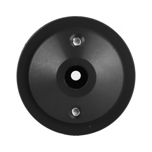 Hållbar aluminiumlegering cykel Cykel fast stam Top Cap Datorfäste för Garmin Black