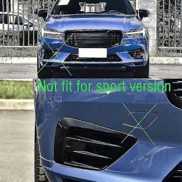 För Volvo Xc60 2018 2019 2020 2022 Bil Främre Bakre Stötfångare Dragkrok Skydd Lock Släpvagnsögla Zekai rearred