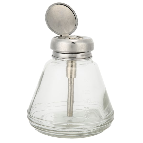 150 ml Nail Art Pump Dispenser läpinäkyvä nestesäiliö puristuspullon tarvikkeet Pumppupullo