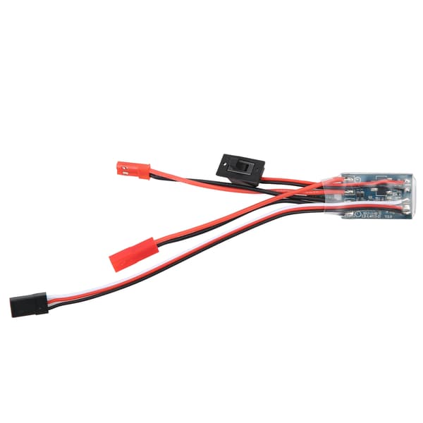 30A ESC børstet ESC-motor elektrisk hastighetsregulator med brems for RC-bilbåtmodell 30A