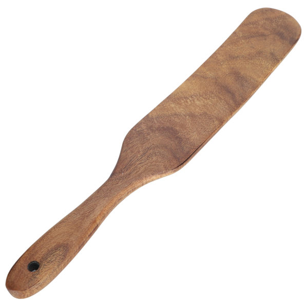 Teak Spatel Husholdning Tre Stekespade Hjem Kjøkken Matlaging Redskaper 33.5x5cm
