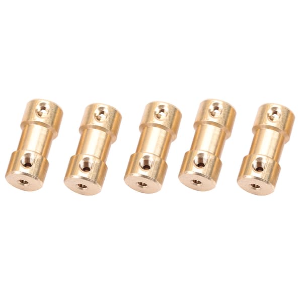 5 stk. Motor Kobber Aksel Kobling Konnektor Muffe Transfer Samling Adapter (2.3-4.0mm)