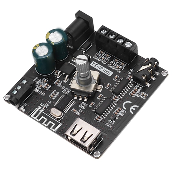 Stereo Bluetooth Digital Power Amplifier Modul Dubbla Kanaler APP Kontroll Ljud Power Amplifier Board för Hem