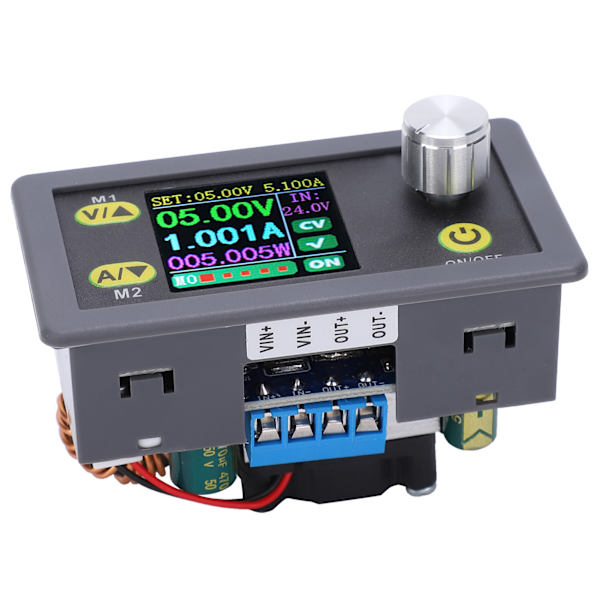 Buck Boost Converter Programmerbar Spänningsregulator Strömförsörjning LCD-display WZ3605E