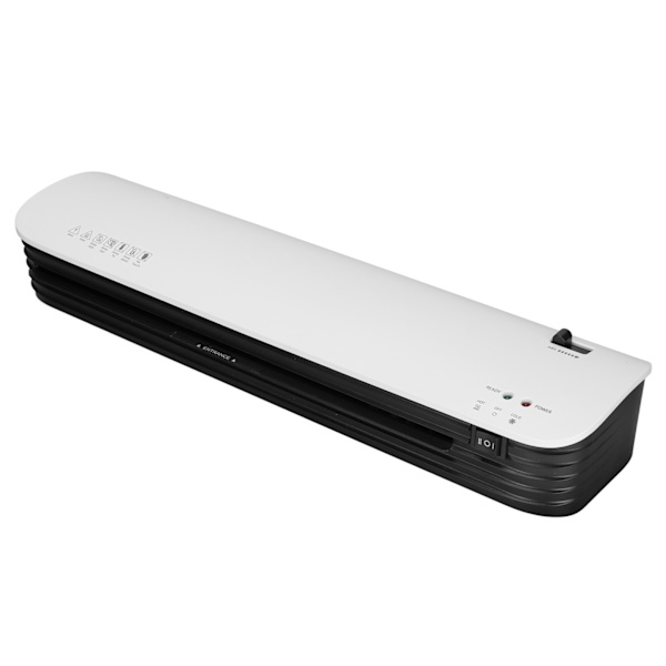 Laminatormaskin 12,6 tommer A3 termisk laminator med varm kald innstilling for hjem skolekontor EU-plugg 220‑240V