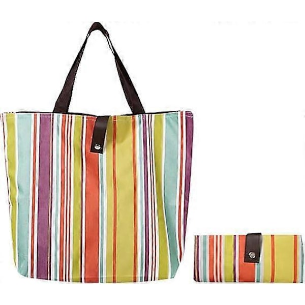 Genanvendelige indkøbsposer Foldbare indkøbsposer Vandtætte strandtasker, C Style