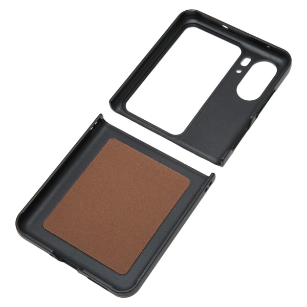 Vikbart phone case ABS Skyddande glänsande cover Anti Drop Case för Find N2 Flip Pink
