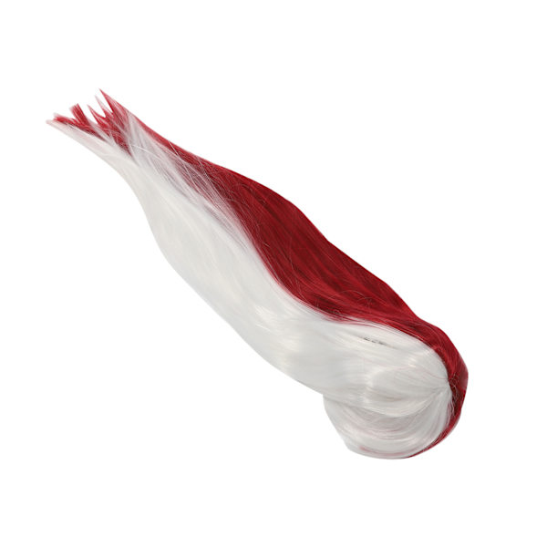 Kvinne Anime Cosplay Parykk Fargeblokk Lang Rett Anime Character Justerbar Syntetisk Parykk for Halloween Cosplay Party
