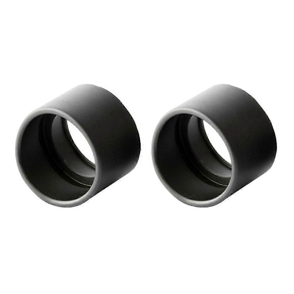 Gummi Øjestykke Dæksel Øjenværn Cylinder Øjenskærm Mikroskop Kikkert 32-36mm Skråvinkel