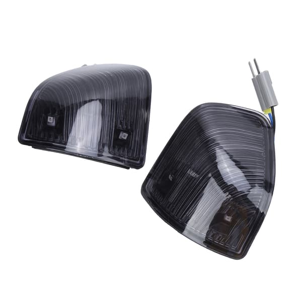 Par Speil Blinklys 68302828AA Erstatning for Dodge Ram 1500 2500 3500 4500 5500 Røykte