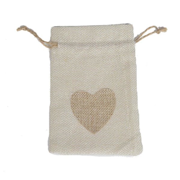 Jutesäckar för bröllop, dop, födelsedag - Set om 30 (10x14cm)