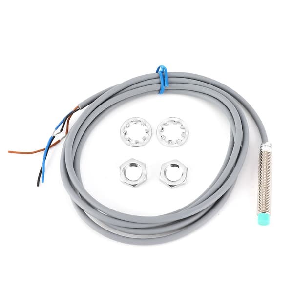 BERM Nærhedsafbryder 3-leder Cylindrisk Hoveddetekteringssensor Controller 10-30VDCBEM08-02-PK