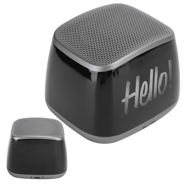 Trådløs Bluetooth-højttaler Mobiltelefon Mini Bærbar Plug Card Baslyd Stemmeboks Grå