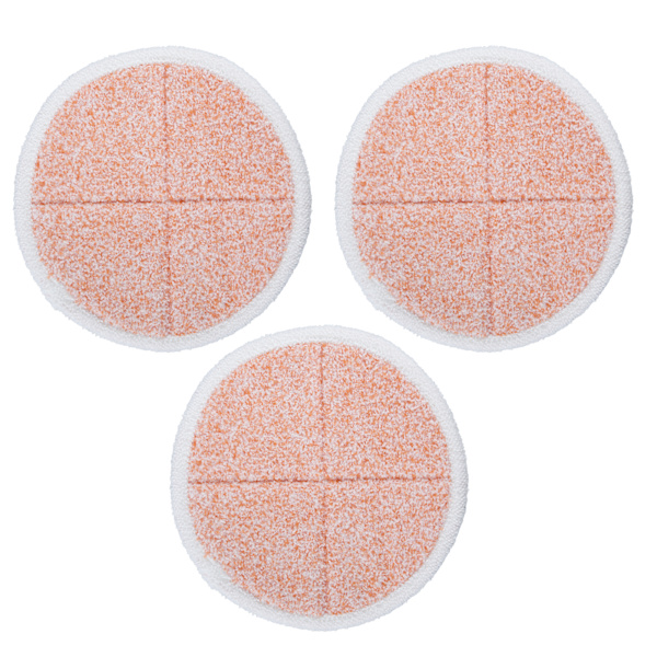 3 st mikrofibermoppkuddar för Bissell 2124/2039/2037/2039A