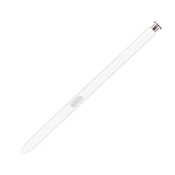 Styluspen 4096 Graders Trykfølsomhed Erstatnings Touch Pen med 10 Penne-spidser til Galaxy Note 10 Note 10+ Note 10 Plus Hvid
