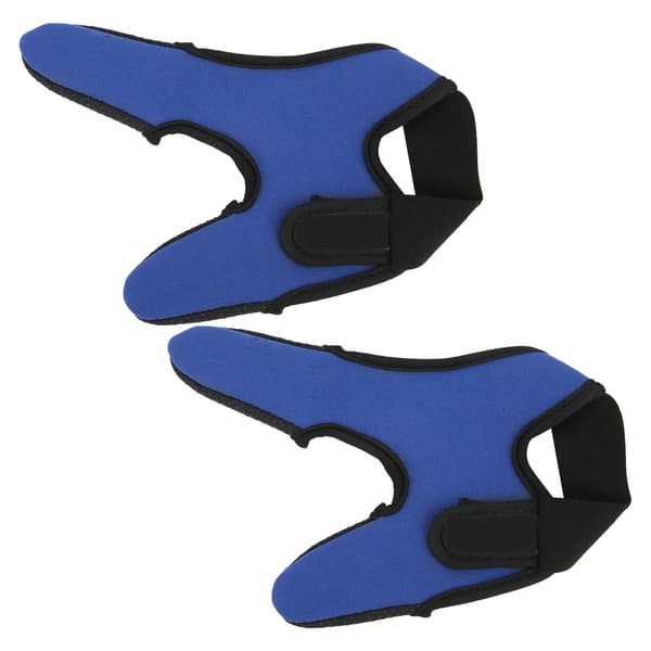 2 st Fiskhandskar 2 Finger Skydd Halkfri Andningsbar Utomhusfiskeutrustning