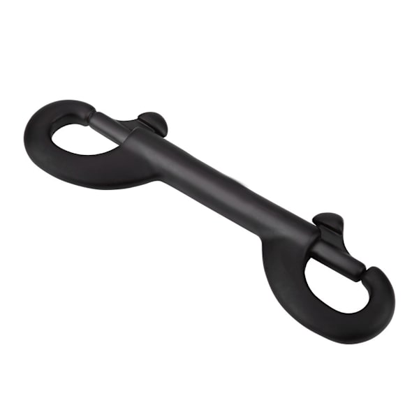 FORTSETT DYKKET Slitesterk rustfritt stål med dobbel ende, klipskrokbolt Snap dykkerspenne (115 mm)