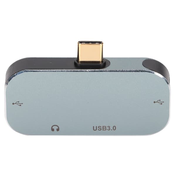 USB C-adapter Universal USB C til 3,5 mm lydadapter Hovedtelefonstik Opladningsadapter