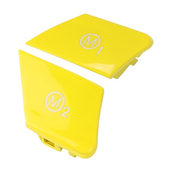 Par ratt M1 M2 modusknappdeksel passer for 1/2/3/4/5/6-serien/X5/X6