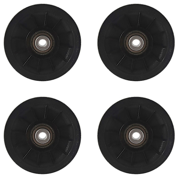4 st Universal 105mm Diameter Slitstark Lager Trissa Hjul Kabel Gym Fitness Utrustning Del