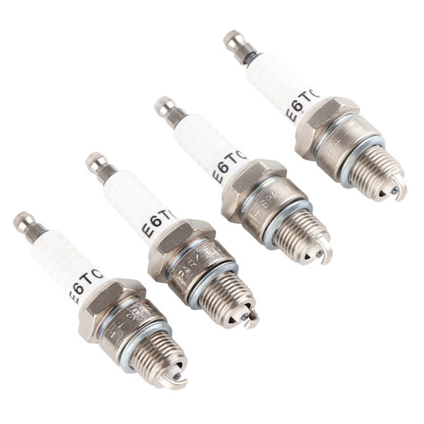 4 st 2-takts tändstift passar PW50 PW80 PW60 LT50 LT80 Scooter Motorcykel E6TC