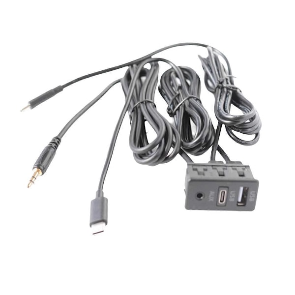 Bil Android Navigationsmaskin AUX Panel USB+AUX Gränssnittspanel