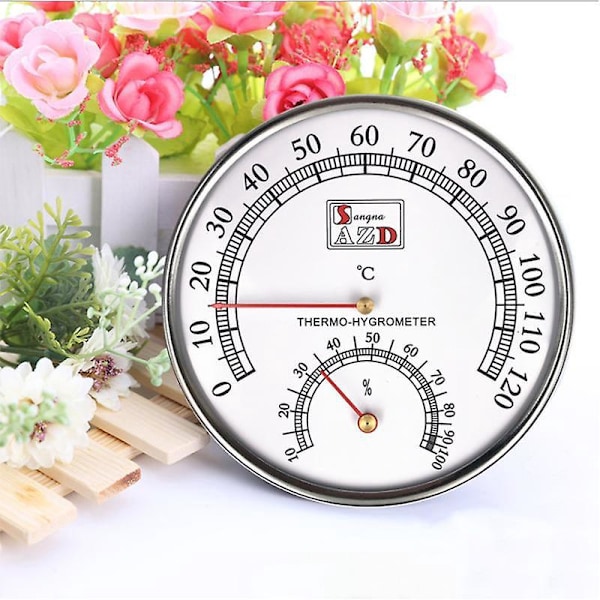 Sauna Termometer Hygrometer Indendørs Høj Præcision Temperatur Luftfugtighedsmåler Lang Rækkevidde