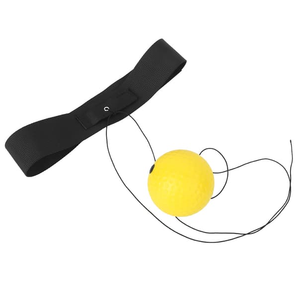 Justerbart hodebånd med PU-skumkule for boksing - Trening og reaksjonstrening