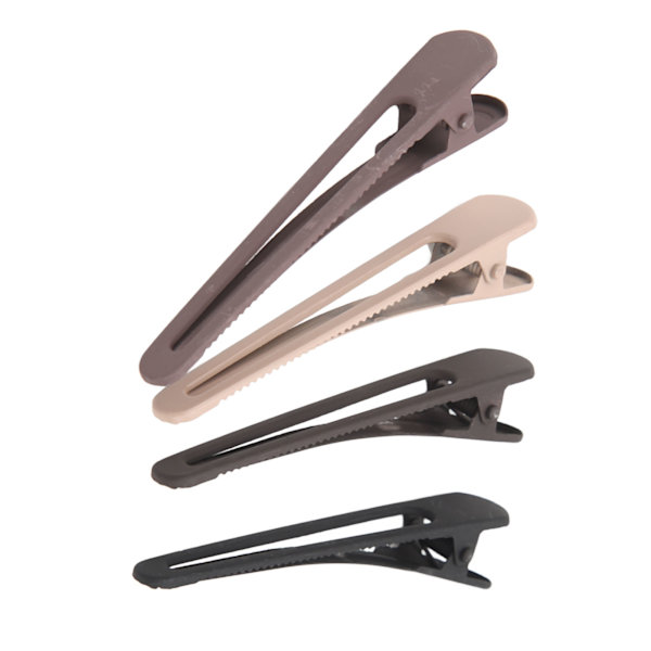 40 kpl Hair Duck Bill Clips Taivutettu ryppyjä Ilmainen metalliseos Hiusten Muotoilu Jakaja Clips Kotikäyttöön