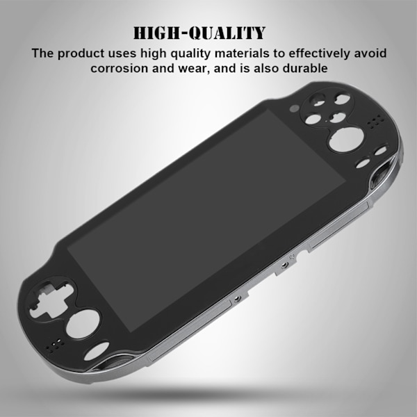 Ersättning LCD-skärm Digitizer Display för Playstation PSV 1000 Spelkonsol Montering