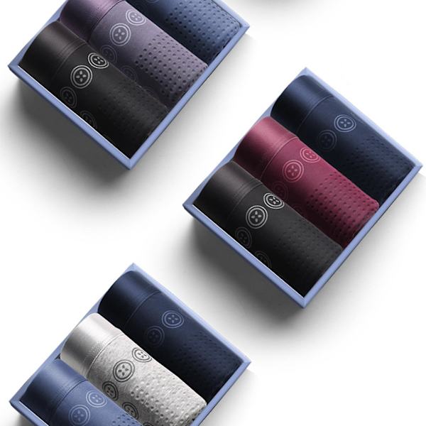 Energifältsterapi Magnetiska Boxerbriefs för Män | Lila 4XL