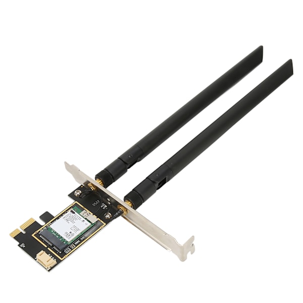 AX210NGW PCIE WiFi 6E-kort med 2 antenner 5374 Mbps 2,4 GHz 5 GHz 6 GHz Bluetooth 5.2 Støtte MU MIMO WiFi-kort til Win10 11