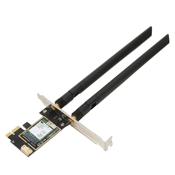 AX210NGW PCIE WiFi 6E -kortti, jossa 2 antennia, 5374 Mbps, 2,4 GHz, 5 GHz, 6 GHz, Bluetooth 5.2, MU MIMO -tuki, WiFi-kortti Win10 11 -käyttöjärjestelmille