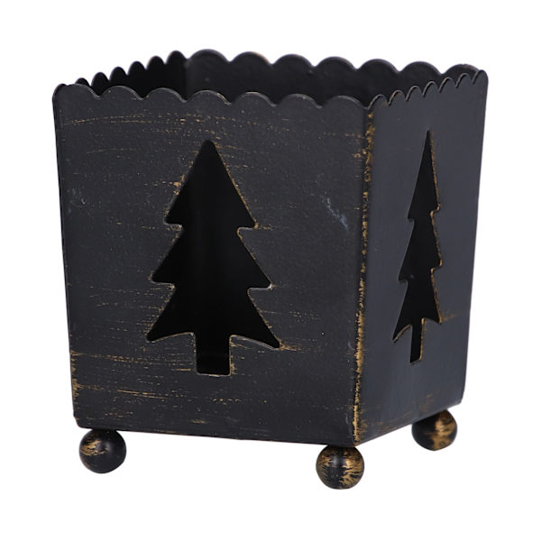 2 stk lysestake svart solid holdbar premium jern enkel unik design sikker stabil lysestake for bord peis svart tre