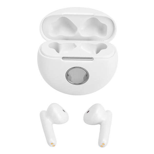 Bluetooth pelikuulokkeet Kompakti HiFi Sound Langaton pelikuuloke Huaweille IOS:lle White