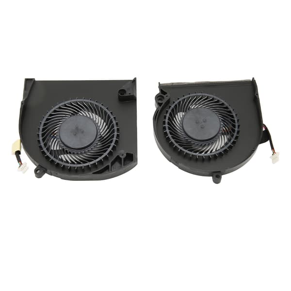 Erstatning for bærbar CPU GPU kjølevifte for Dell Alienware 15 R3 15 R4 P69F 4-pinners strømkontakt Reduser belastningen CPU GPU-vifte
