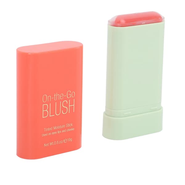 Blush Stick Stilfuld Holdbar Glat Multifunktionel Kosmetisk Creme Blush til Kind Læbe 0.7oz