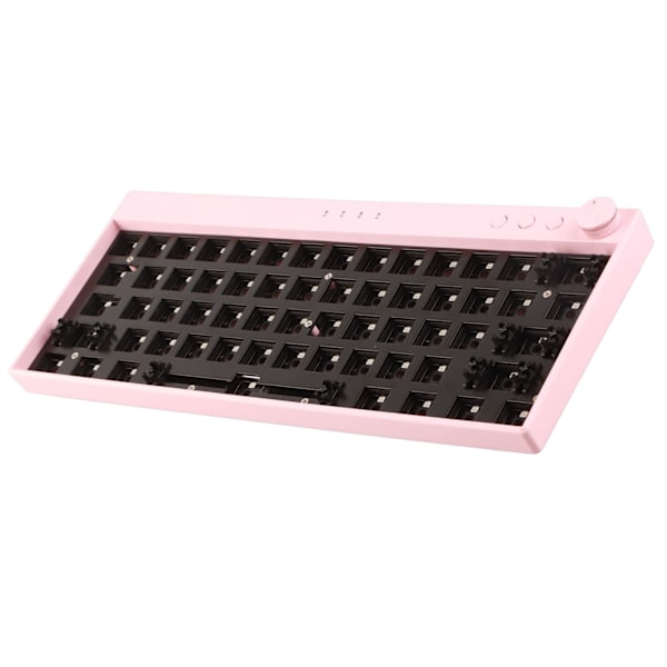 61-tasters mekanisk tastatur DIY-sett RGB-bakgrunnsbelysning bryter varm bytte tilpasset mekanisk spilltastatursett rosa