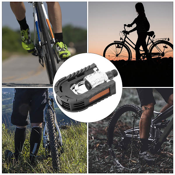 1 par aluminiumslegering Mountain Road Cykel Cykel Foldepedal Cykeldel
