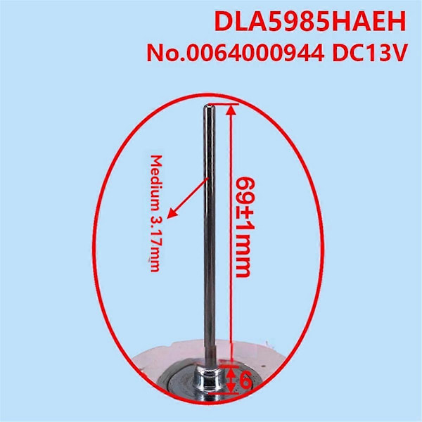DLA5985HAEH Køleskab Køleventilator Motor