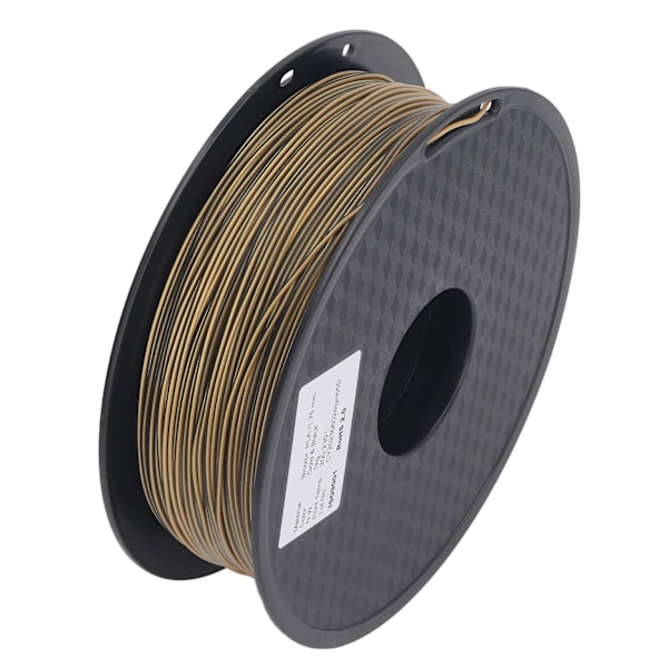 3D-printer filament guld sort dobbelt farve ekstrudering filament PLA silke print forbrugsvarer 30‑45mm/s