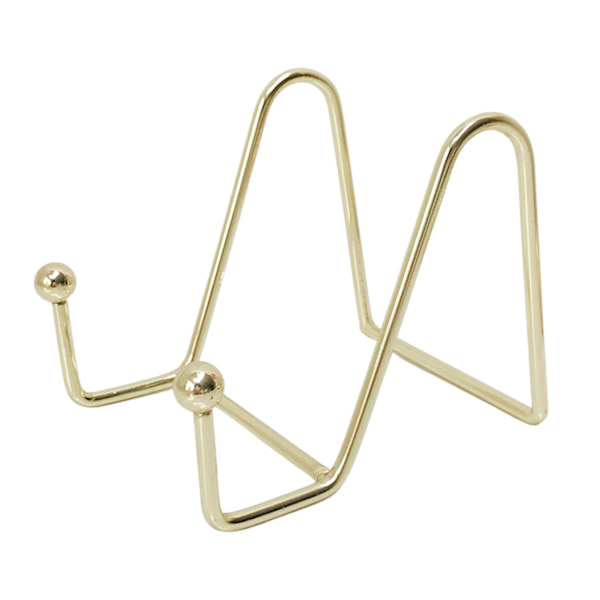 Nail Golden Shelf Base Snygg metall Fashionabel Nail Display Board Base för manikyr Nail Gold Shelf Base