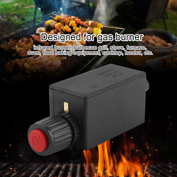 BBQ Grill Gasskomfyr Lighter Elektronisk Pulsgenerator AA Batteri Ovntenner