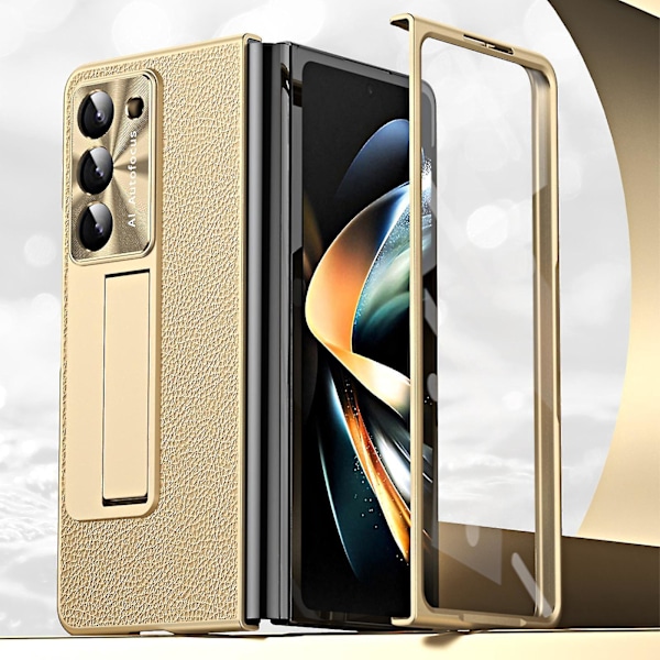 Galaxy Z Fold 5 -kotelo S Penillä ja S Pen -paikalla, sisäänrakennettu näytönsuoja ja jalusta, yhteensopiva Samsung Galaxy Z Fold 5 -kotelo-N