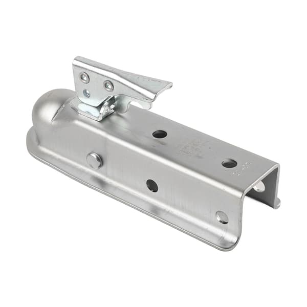 Släpvagnskoppling bromsad kraftig pressad stålkrok 50 mm koppling