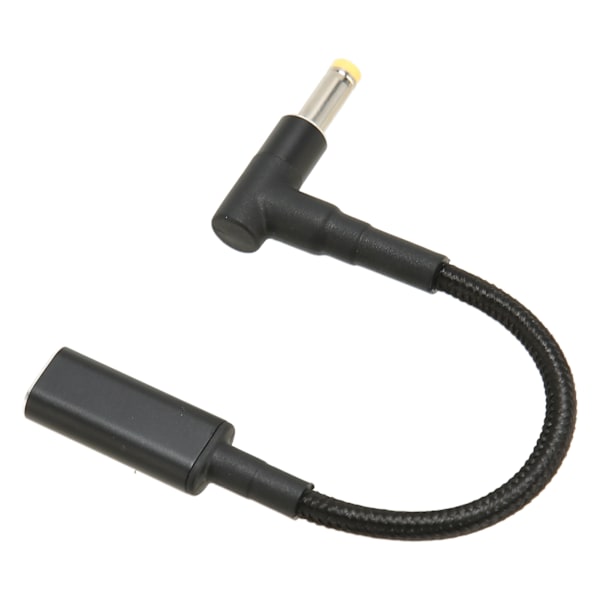 USB Type C hun til 4.8x1.7mm han adapterkabel Dobbelt PD E MARK-chip Bærbart 100W USB Type C adapterkabel