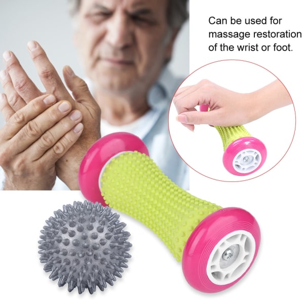 Hand Foot Massage Roller Relief Plantar Fasciitis Foot Relaxation Roller Massage Ball