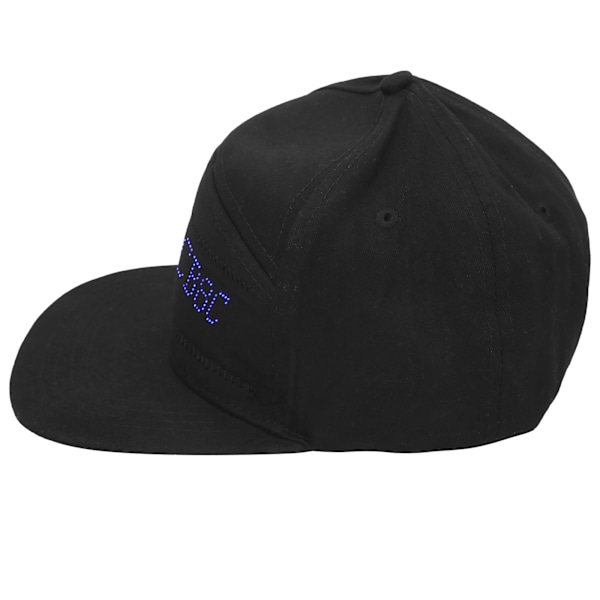 Bomullsplast Peaked Cap LED Luminescens Redigerbar Kul Hatt for Utendørsfest Scene