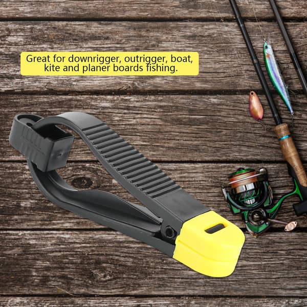 Trolling Båt Havsfiske Power Grip Board Mast Release Snap Clip Clamp (Large)